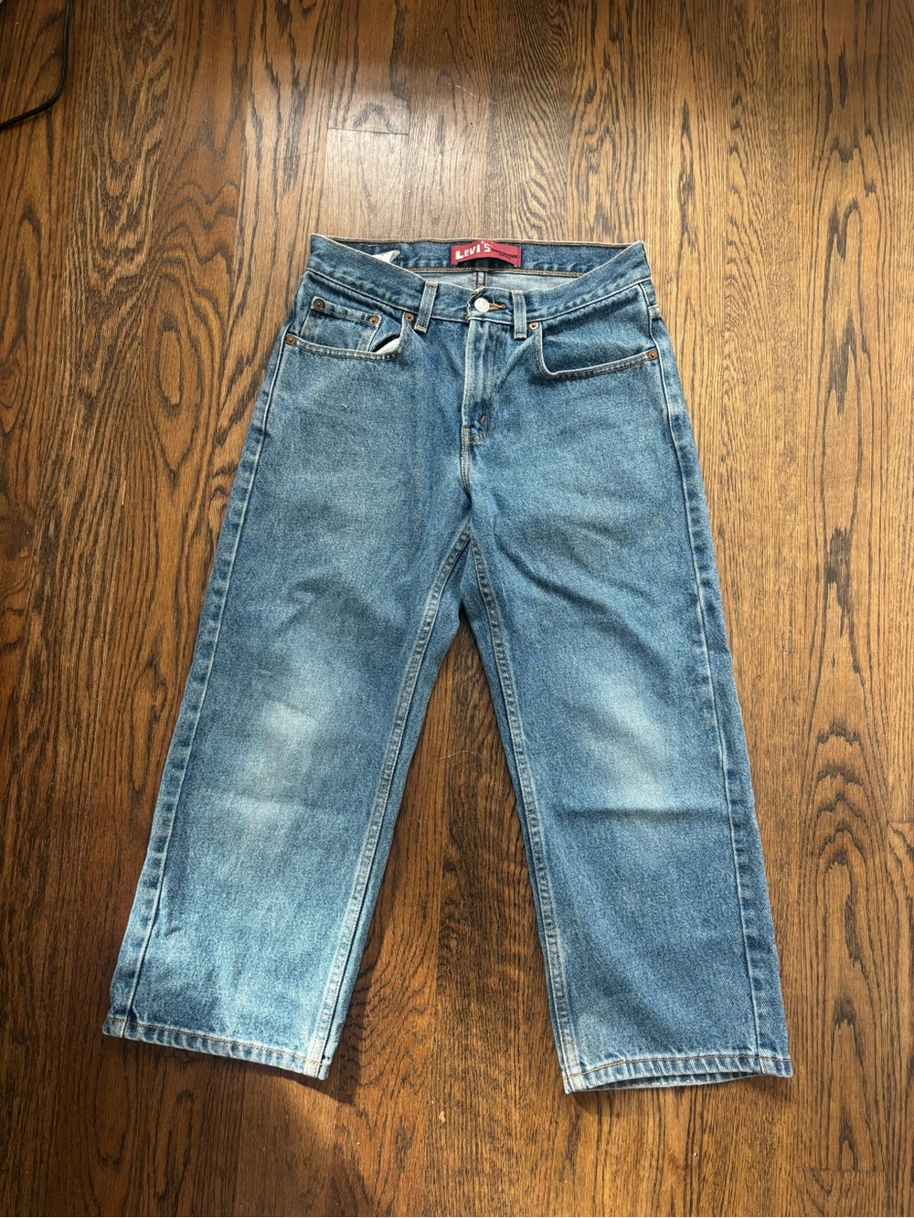 Vintage Levi’s Straight Leg Cropped Jeans